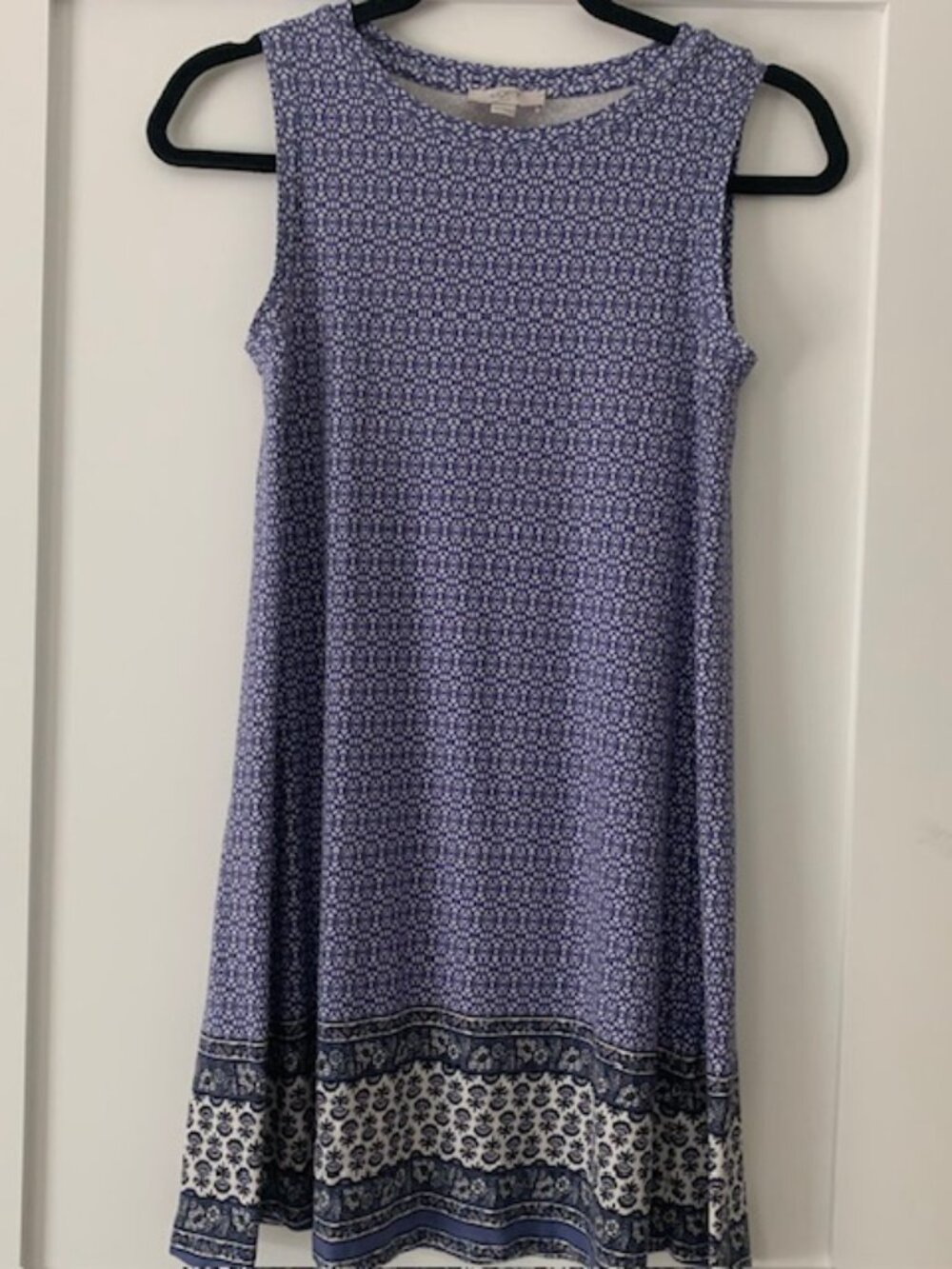 Preppy Floral Loft Sleeveless Dress - Size XXSP - Excellent Condition! - Picture 3 of 9